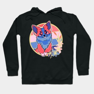 Aroaceflux corgi Hoodie